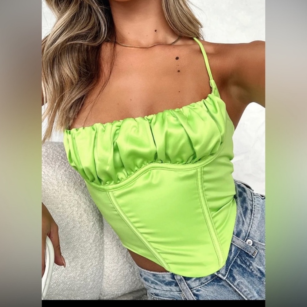 White Fox Corset top